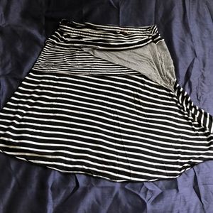Pomelo cotton flair skirt